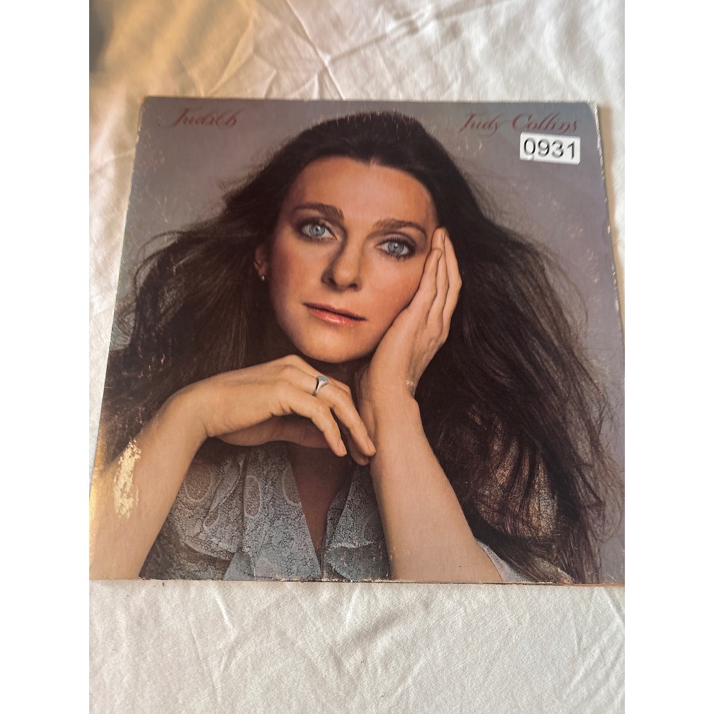 Judy Collins Judith Vinyl Record LP 12" Black Good 1975 Folk Pop 6E-111 0931